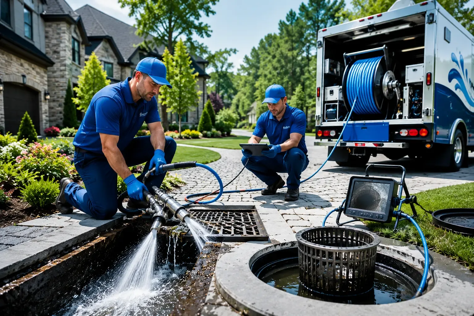 Local outdoor drain cleaning professionals in Railroad, PA